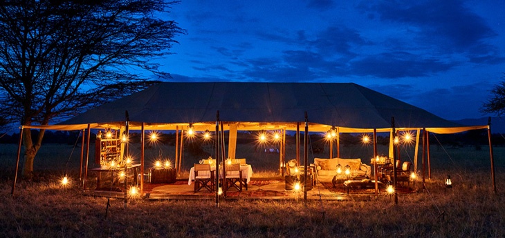 Legendary Serengeti Mobile camp